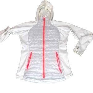 White avalanche coat